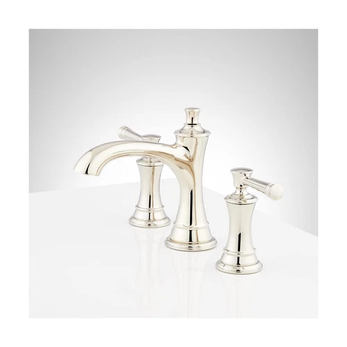 Signature Hardware 447873 Beasley 1.2 GPM Widespread Bathroom Faucet with Pop... - Picture 3 of 3