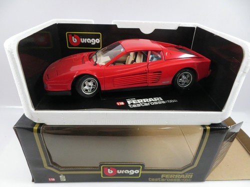 Burago ferrari testarossa 1/18 - Collection