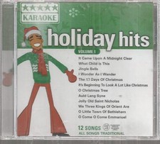 Karaoke Holiday Hits Volume 1 CD Christmas