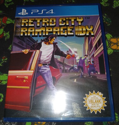 Retro City Rampage DX PS4 Hole Promotional Copy