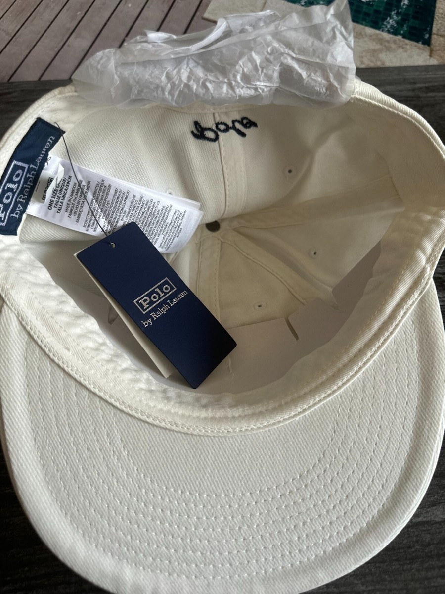 BN Polo Ralph Lauren Men's Appliquéd Twill Ball Cap Deckwash