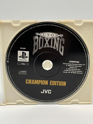 Sony Playstation 1 Victory Boxing Champion Edition PS1 Nur CD Getestet Top