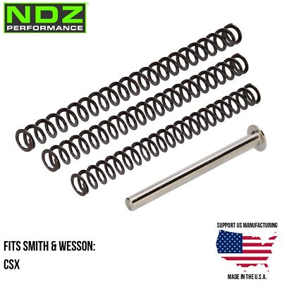 NDZ Smith & Wesson CSX Guide Rod Tuner Pack Recoil Springs