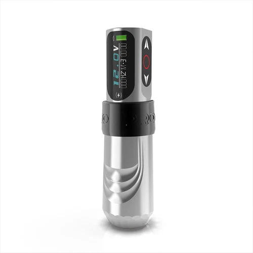 YILONG PRO Wireless Tattoo Machine Gun Professional Pen w/4.0mm Stroke+2 Battery image 12