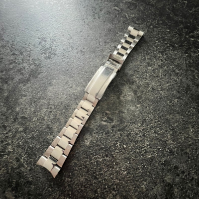 20 mm Brushed / Polished Steel Oyster Watch Bracelet Strap For Rolex Submariner