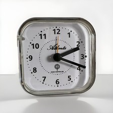 Atlanta 1845/0 Wecker Uhr Quadratisch Radio Controlled Funkwecker Leise