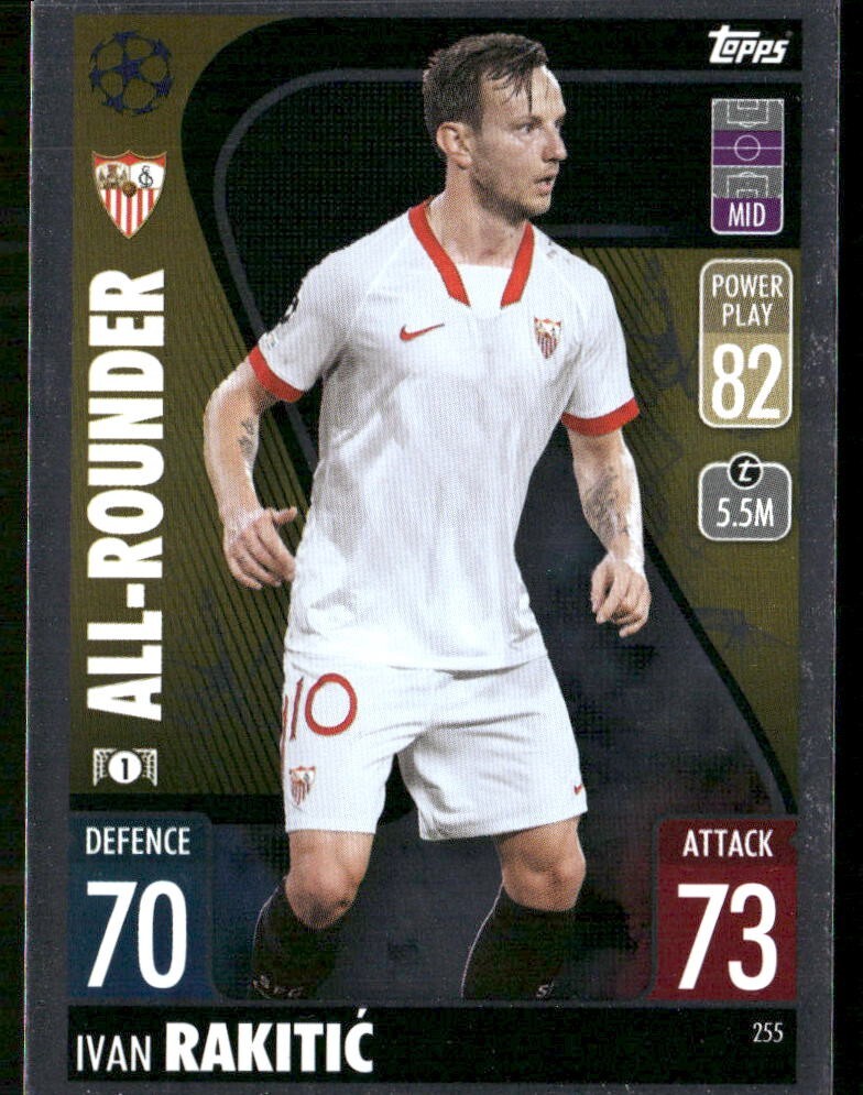 2021-22 Topps Match Attax UCL All-Rounder #255 Ivan Rakitic