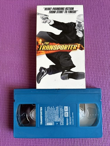 The Transporter VHS Blue Jason Statham, Shu Qi, François Berléand, Matt Schulze - Picture 3 of 3