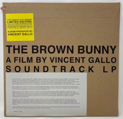 The Brown Bunny Soundtrack OST John Frusciante Vinyl LP Vincent