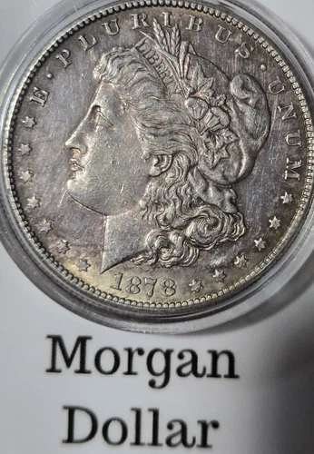 1878 S Morgan Silver Dollar $1 AU