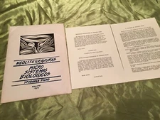 BIOLOGICAL MICROSYSTEMS Ypiranga Filho 1987 SET OF 10 LITHOGRAPHS #8 of 30