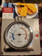 NEW TAYLOR 5924 DIAL REFRIGERATOR FREEZER THERMOMETER -20 TO 80 DEG M