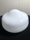Vintage Milk Glass Schoolhouse Ceiling Light Shade/Cover 3.75" Fitter