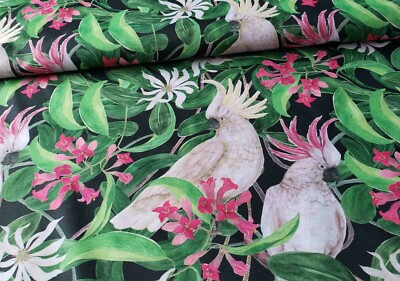 Papageien Muster Stoff Outdoor Canvas Wasserabweisend Stoff Polster Kissen