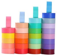 Washi Tape, 30 Rollen Set Klebeband Bunt FüR Scrapbooking, Klebeband-Kunst Art