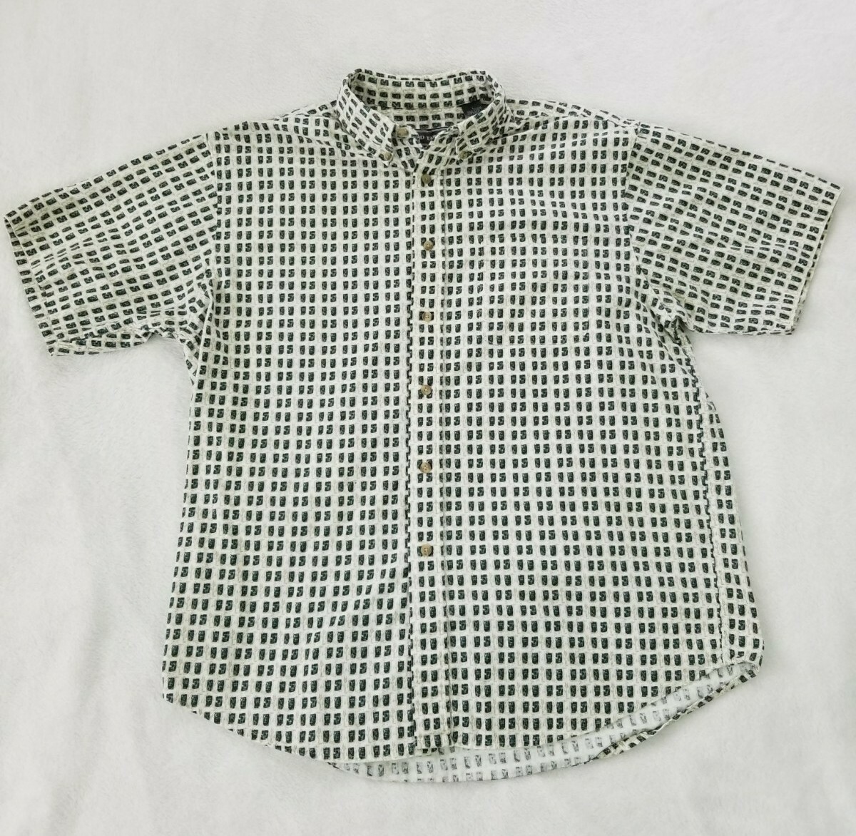 David Taylor Men' Large Button Down Collared Shir… - image 1