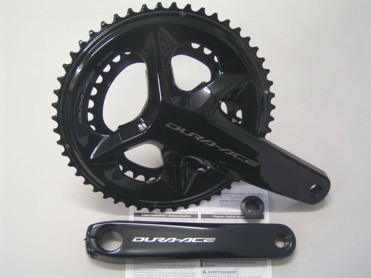 NEW Shimano Dura-Ace FC-R9200 Crankset Black 2x12 Hollowtech NEW Shimano Dura-Ace FC-R9200 Crankset Black 2x12 Hollowtech
