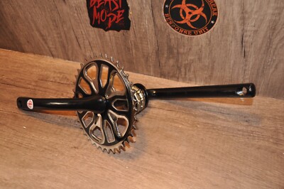 Mongoose Craze Rebel 20 BMX Bike 36 T Crankset One Piece  Crank set bearings