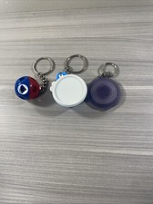 Tupperware Keychain Set of 3 Mini Shape-o-Toy, Flat-out Bowl, Thats-a-Bowl New 