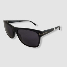  405 Tom Ford Giulio TF698 02V Men's Black Square UV Sunglasses Shades 59-18-145