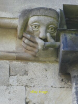 Foto 6x4 Corbel of man is krank Exeter Cathedral The mosty of the b c2020