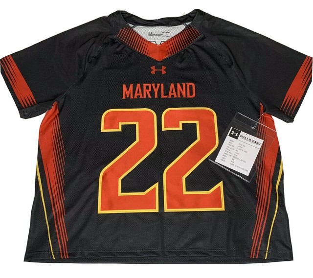 Rare Sample 2020 New Under Armour Maryland Terps 22 Lacrosse Game