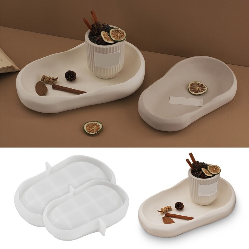 Practical Irregular Resin Tray Mould Craft Tool for Epoxy Resin Decorative Tray