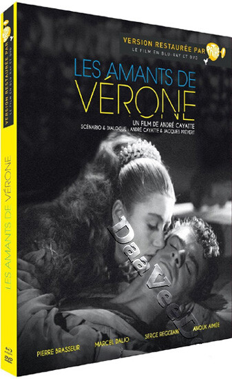 The Lovers of Verona NEW Classic Blu-Ray Disc Cayatte Serge