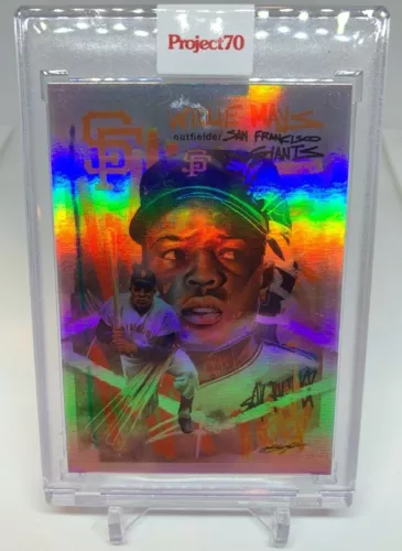 TOPPS PROJECT 70 Card 235 MLB Willie Mays by Chuck Styles FOIL16/70 NEW WITH BOX