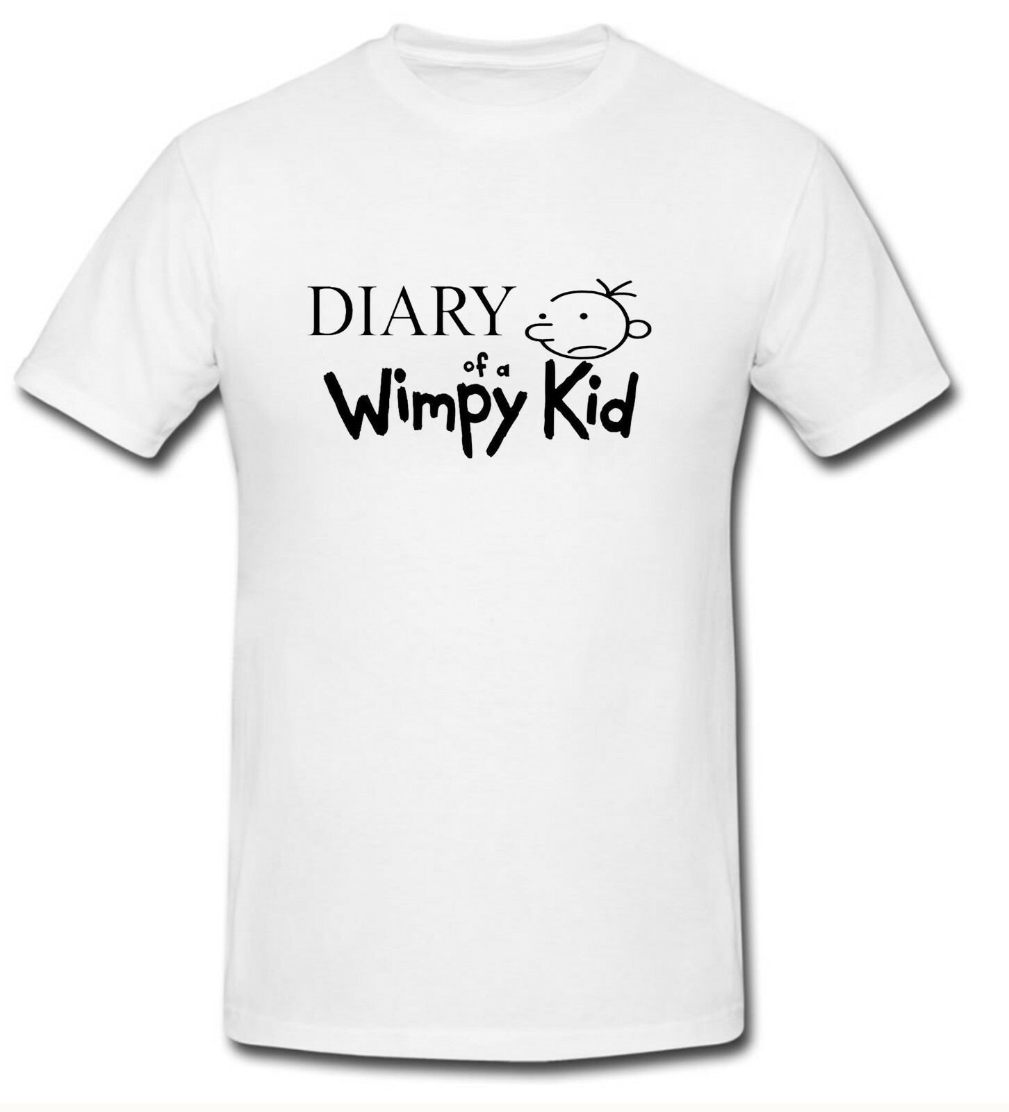 DIARY OF A WIMPY KID T-SHIRT MEN WOMEN KIDS TEE TOP Jeff Kinney ...