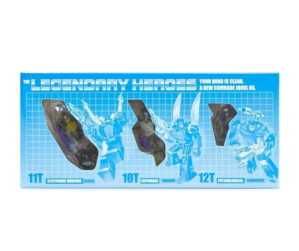 NewAge Toys Mini Warrior Heroes NA H10T H11T H12T Insecticon Set Action Figure - Image 2 of 4