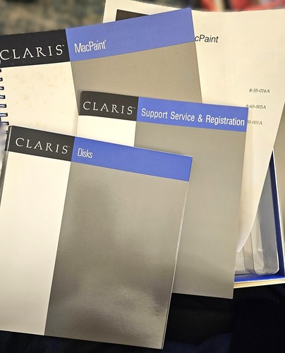VTG 1987 Claris MacPaint (84900) & MacWrite (85850) 2.0 Apple Software (A5) - Afbeelding 7 van 20