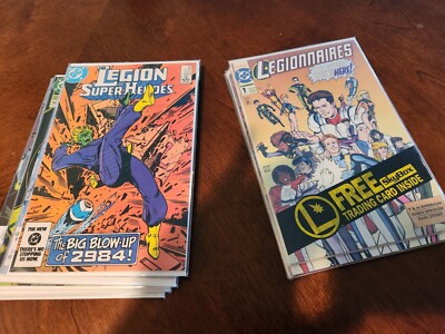 DC Comics Mixed Lot of 13 Legionnaires & Legion Of Superheroes Some Rare Finds!!