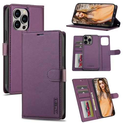 For iPhone 16 15 14 13 12 11 XS 7 8 Wallet Case 2-in-1 Detachable MagSafe Cover - Picture 61 of 85
