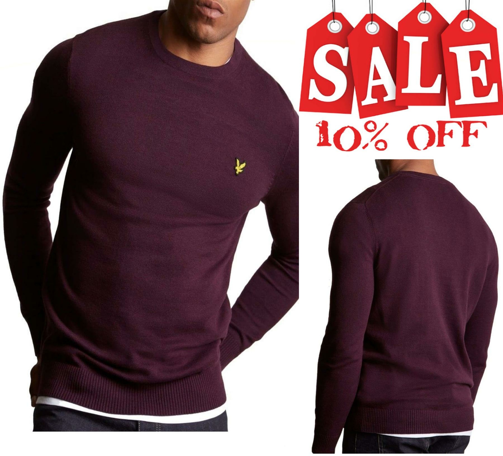 lyle and scott sweater sale