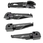 Black CNC MFP Front Passenger Foot Pegs For GSX-S750 17 18 19 20 21 22