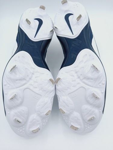 Botines de béisbol Nike Alpha Huarache Varsity 4 bajos para hombre 15 blancos-azul marino DJ6516-103 - Imagen 5 de 5