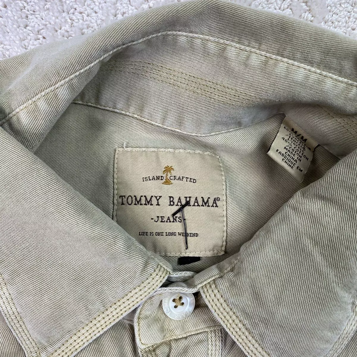 global Lyrical Similarity Tommy Bahama Lyocell Button Down Shirt Mens Medium Beige Long Sleeve | eBay global Lyrical Similarity Tommy Bahama Lyocell Button Down Shirt Mens Medium Beige Long Sleeve | eBay