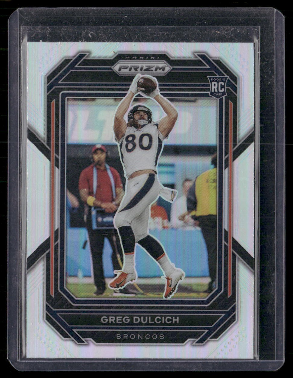 2022 Panini Prizm #360 Greg Dulcich Silver