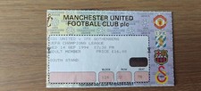 Ticket 1994 Manchester United vs. IFK Gothenburg Champions League  34235
