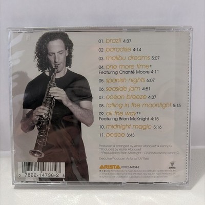 Paradise by Kenny G (CD, Sep-2002, Arista) Factory Wrapped CD