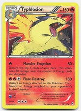 BREAKthrough Typhlosion 20/162 Near Mint Holo Pokemon R Tcg Card