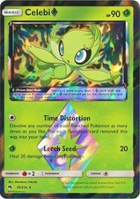Moderately Played Celebi [Prism Star] - 19/214 - Holo Rare Pokemon Lost Thunder on eBay