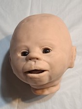 Clay Doll Head Handmade Freaky  Looking Baby ...