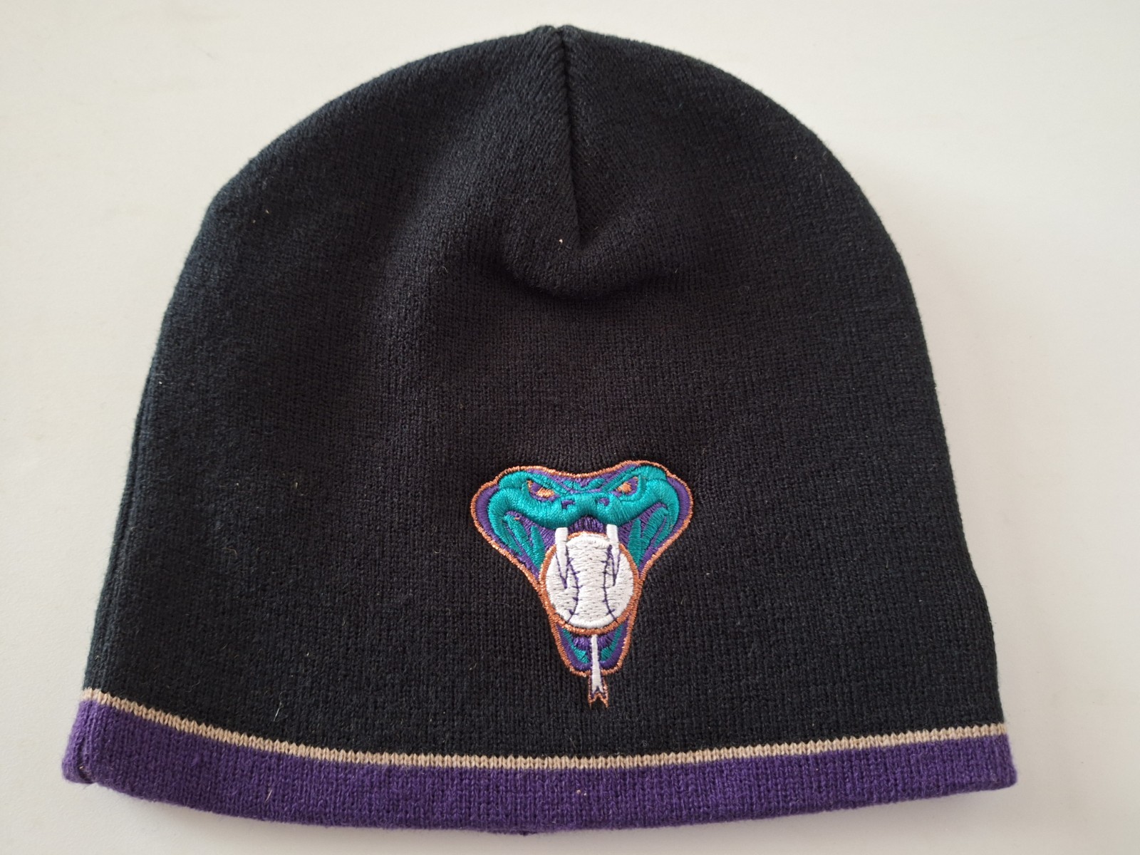ARIZONA DIAMONDBACKS  DEADSTOCK KNIT VINTAGE BEANIE SKULL HAT CAP