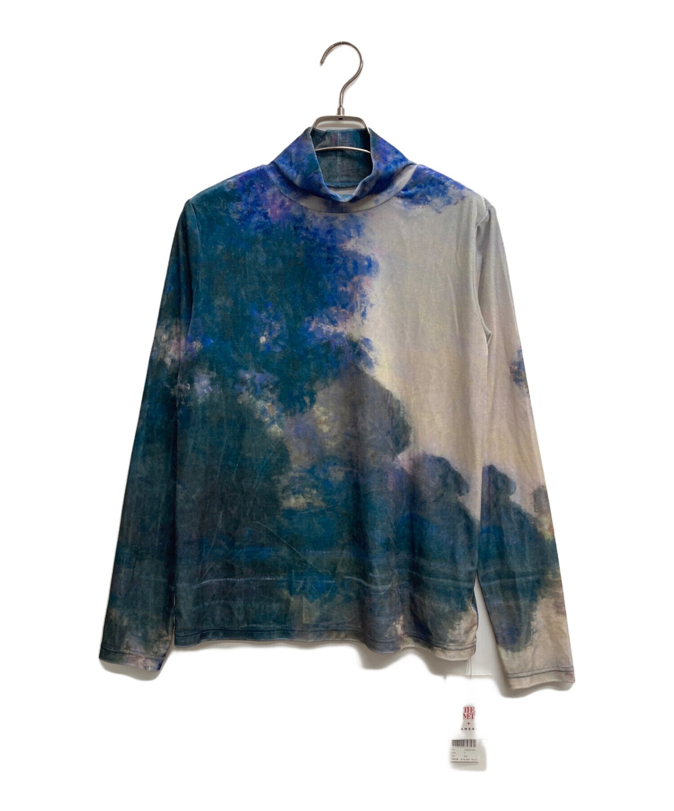 Ameri SCENERY VELOUR TOP FREE blue Ext+++ - image 1