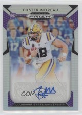 2019 Panini Prizm Draft Picks Silver Foster Moreau #273 Auto 5w7