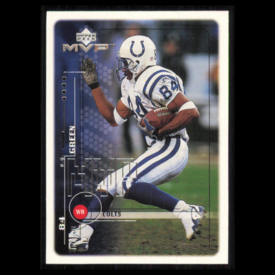 E.G. Green #81 1999 Upper Deck MVP Indianapolis Colts Football Card NFL NM