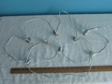 6 Socket Light Cord For Christmas Village 10 Foot Length
