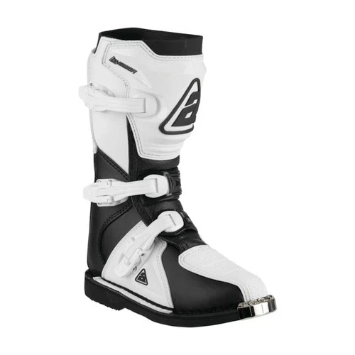 Answer AR1 Junior MX Boots Off-Road Motocross Motorcycle White